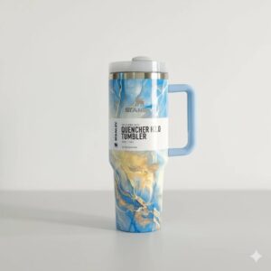 Stanley 40oz Quencher Tumbler | Galaxy Cosmic Marble
