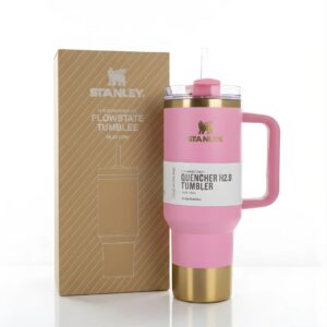 Stanley 40oz Quencher Tumbler | The Holiday Pink