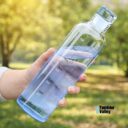 Borosilicate Glass Water Bottle Blue