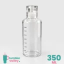 Minimalist 350ml Clear Bottle Product