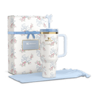 Stanley 40oz Quencher Tumbler | LoveShackFancy Pastel Blue Original