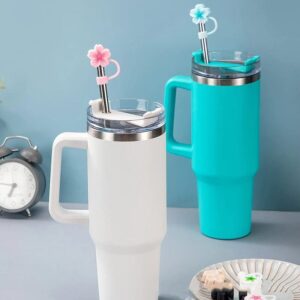 40oz Flower Shaped Quencher Straw Stopper | TumblerValley